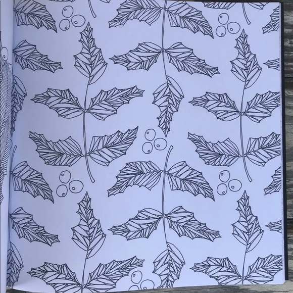 NEW Home for the Holidays: A Hand-Crafted Adult Coloring Book( Paperback) - Picture 3 of 4